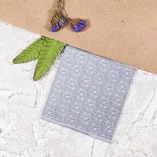 Текстурный лист "Цветок" / Rubber texture sheet "Flower" Текстурный лист "Цветок" / Rubber texture sheet "Flower"