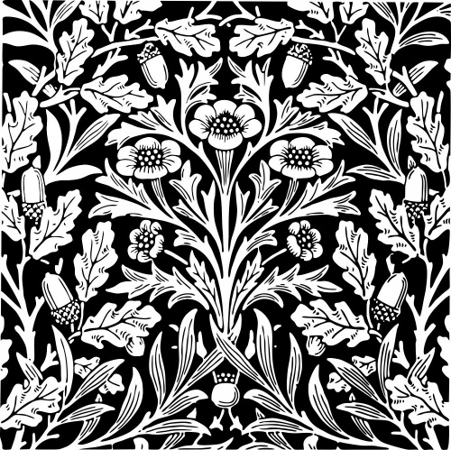 Текстурный лист "Моррис 4" / Rubber texture sheet "Morris 4"