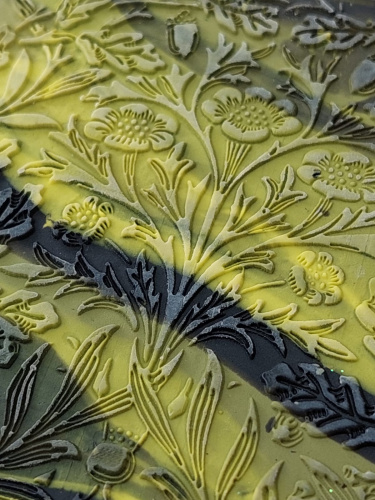 Текстурный лист "Моррис 4" / Rubber texture sheet "Morris 4" фото 4